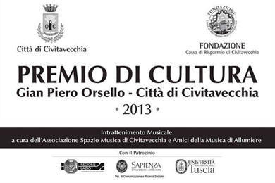Giovanni Tizian premiato dalla Giuria del Premio di Cultura “Città di Civitavecchia”